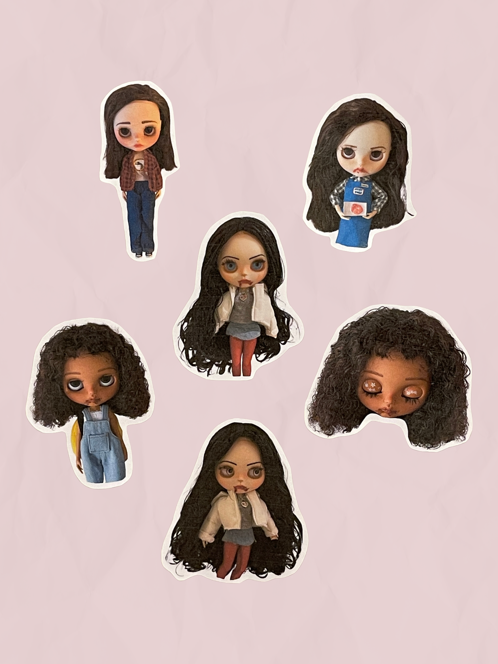 maneater sticker set