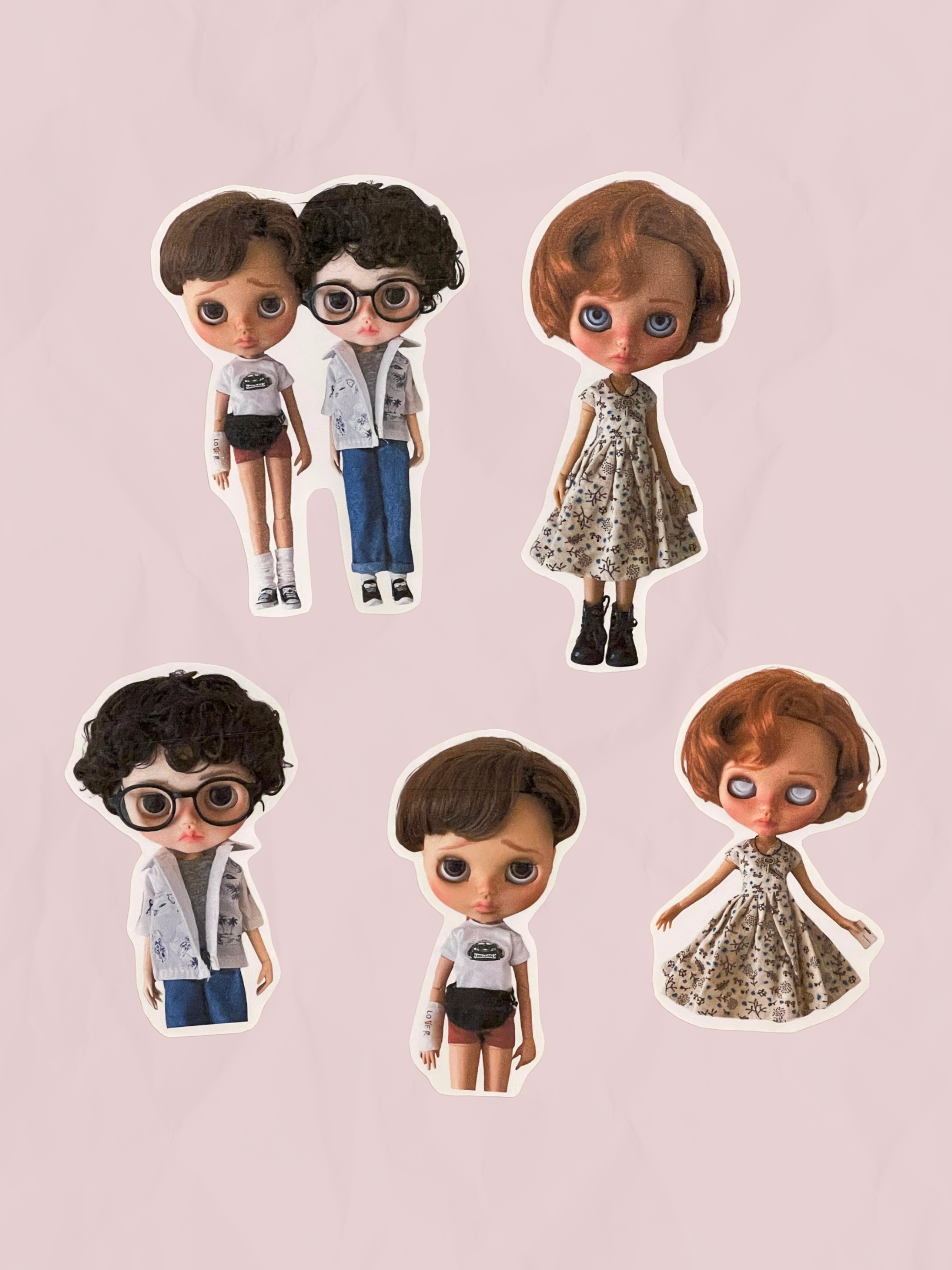 losers club sticker set