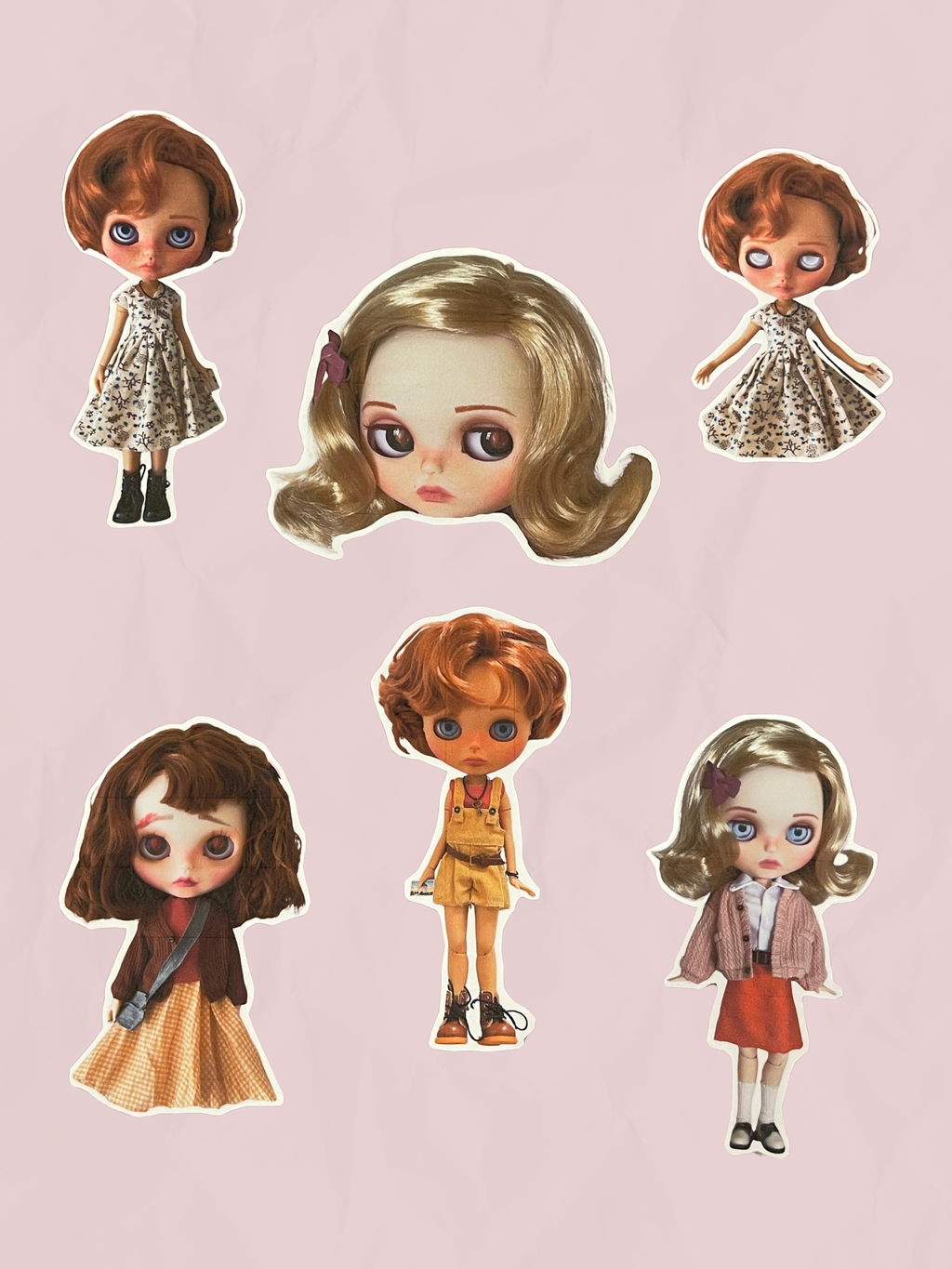 derry girl sticker set