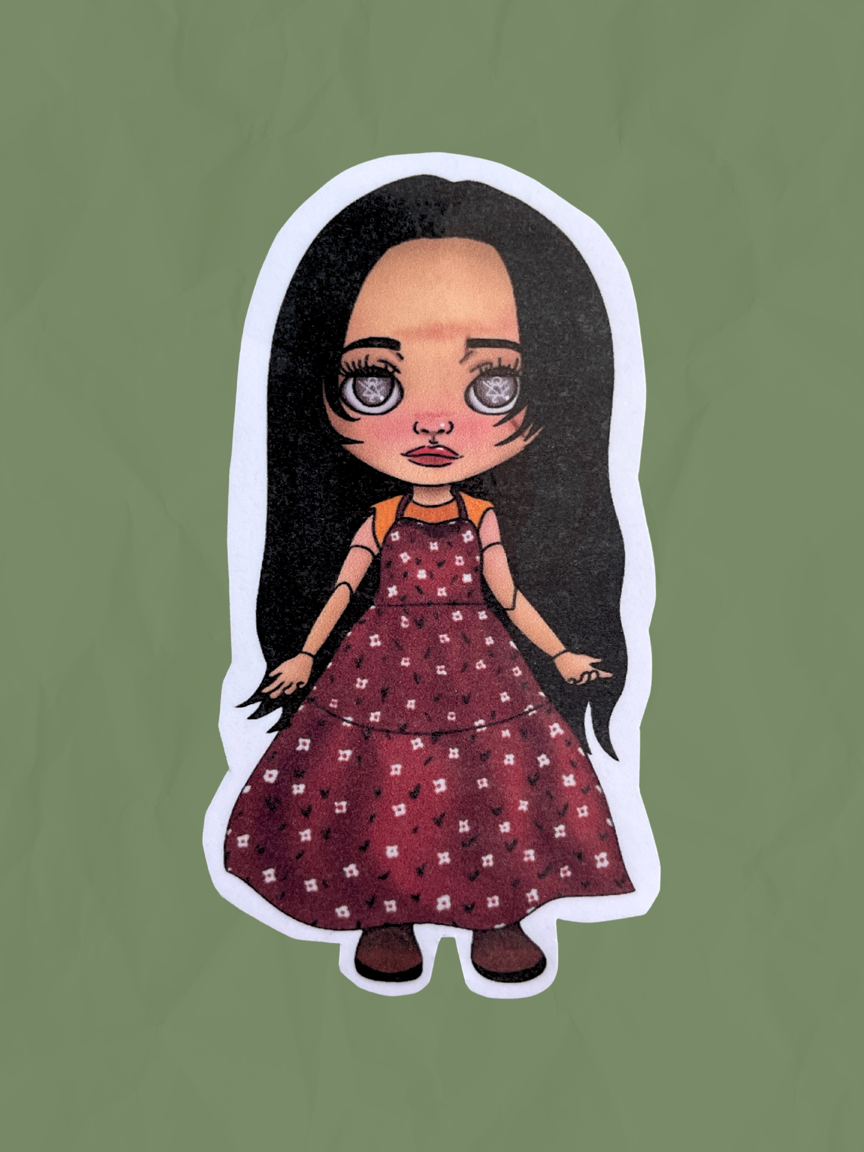 lottie doll sticker set