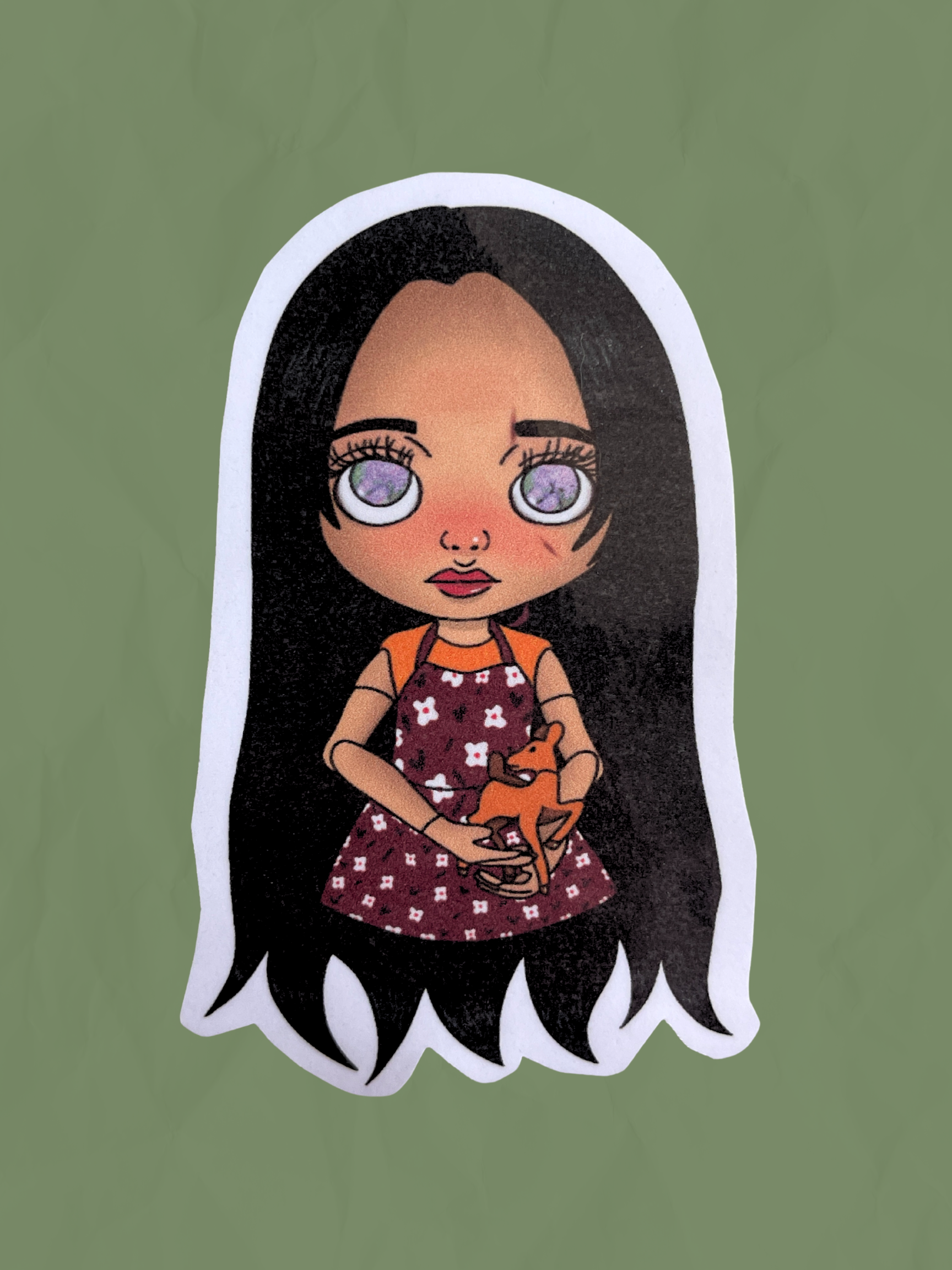 lottie doll sticker set