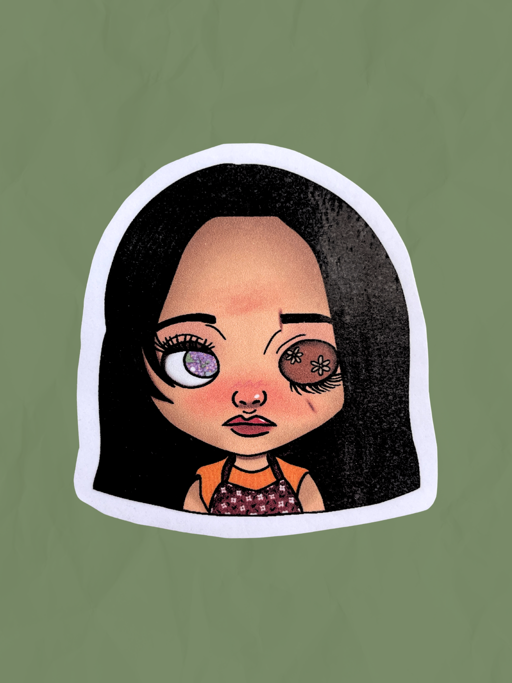 lottie doll sticker set