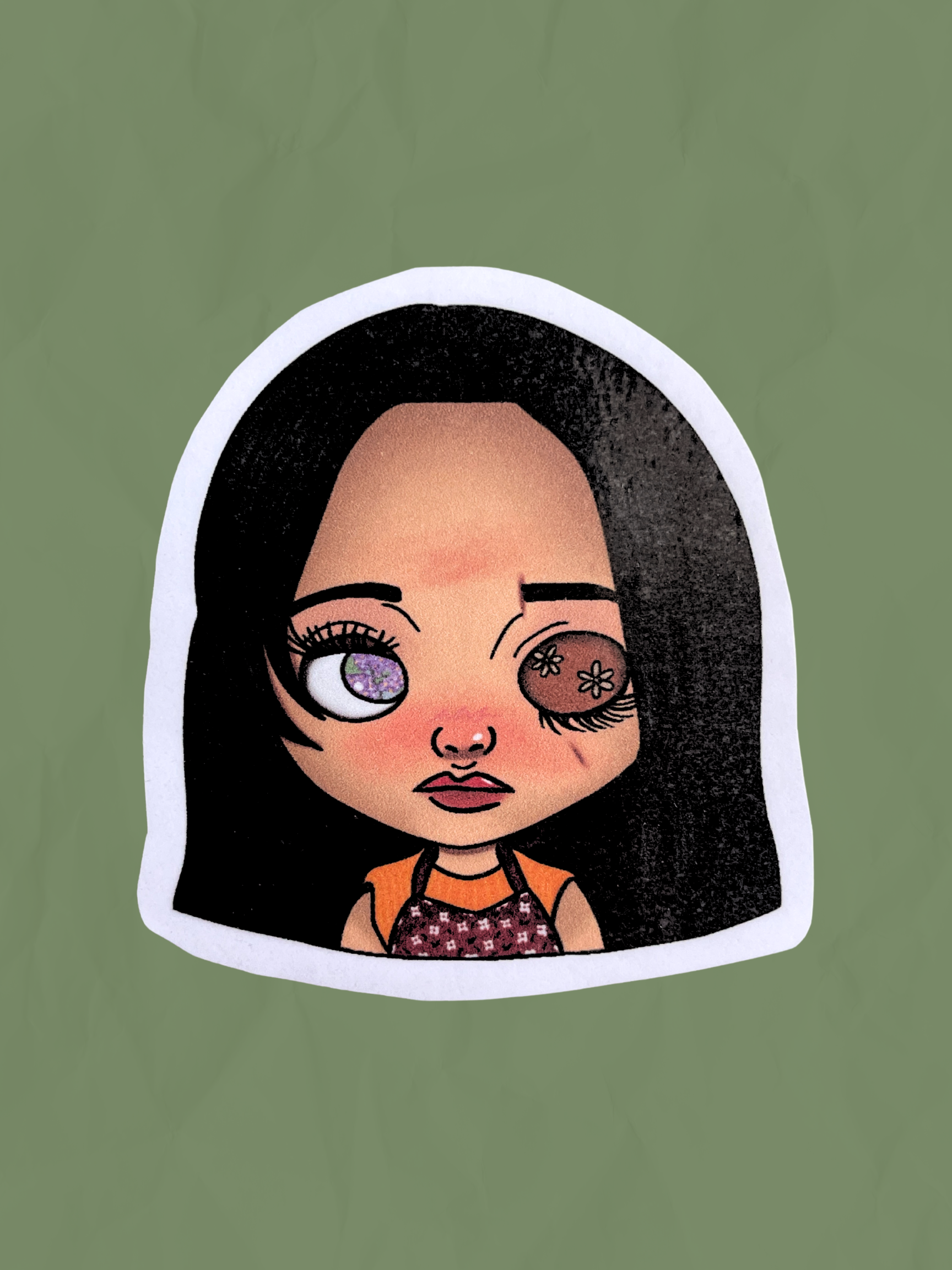 lottie doll sticker set