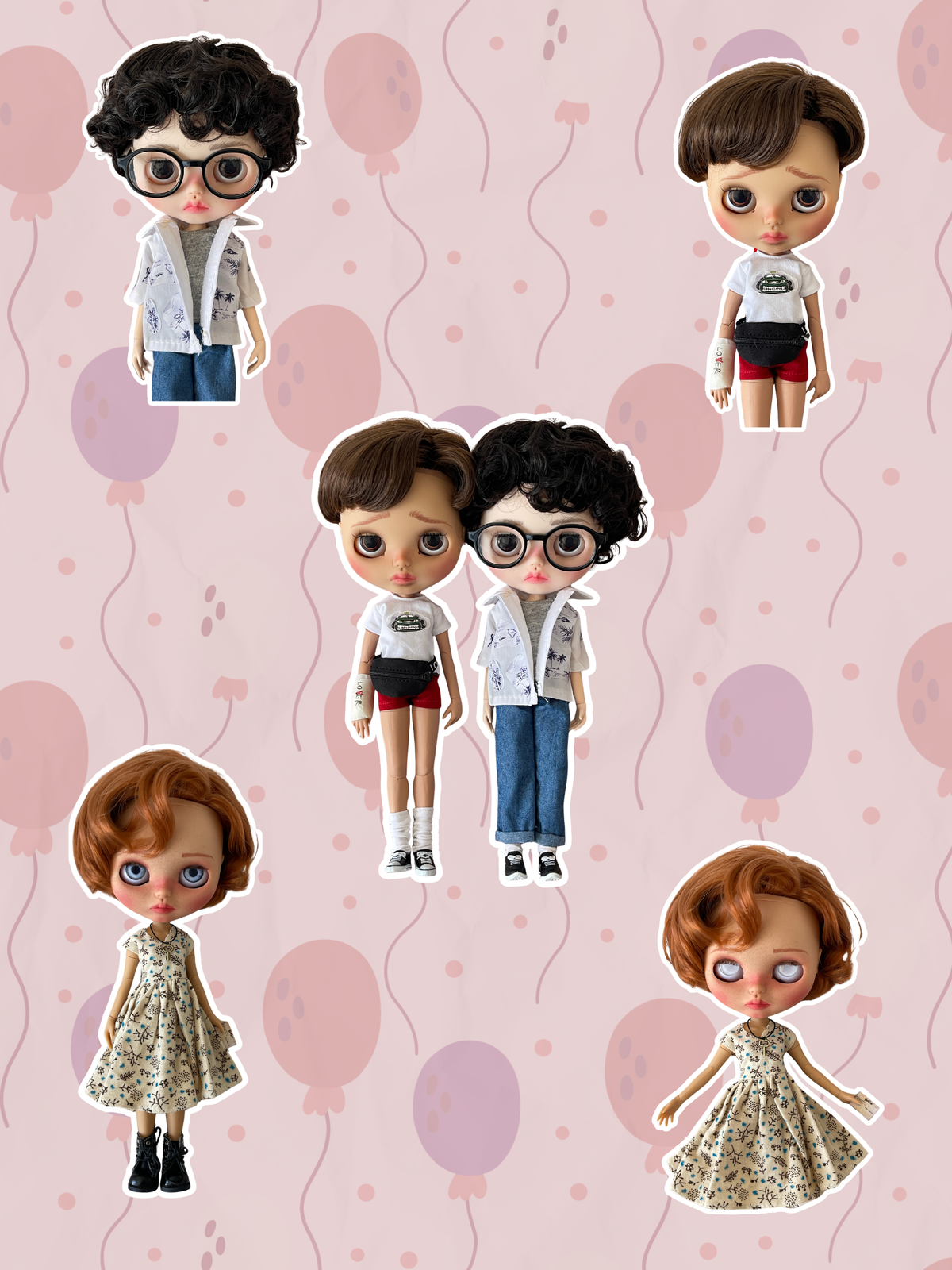 losers club sticker set