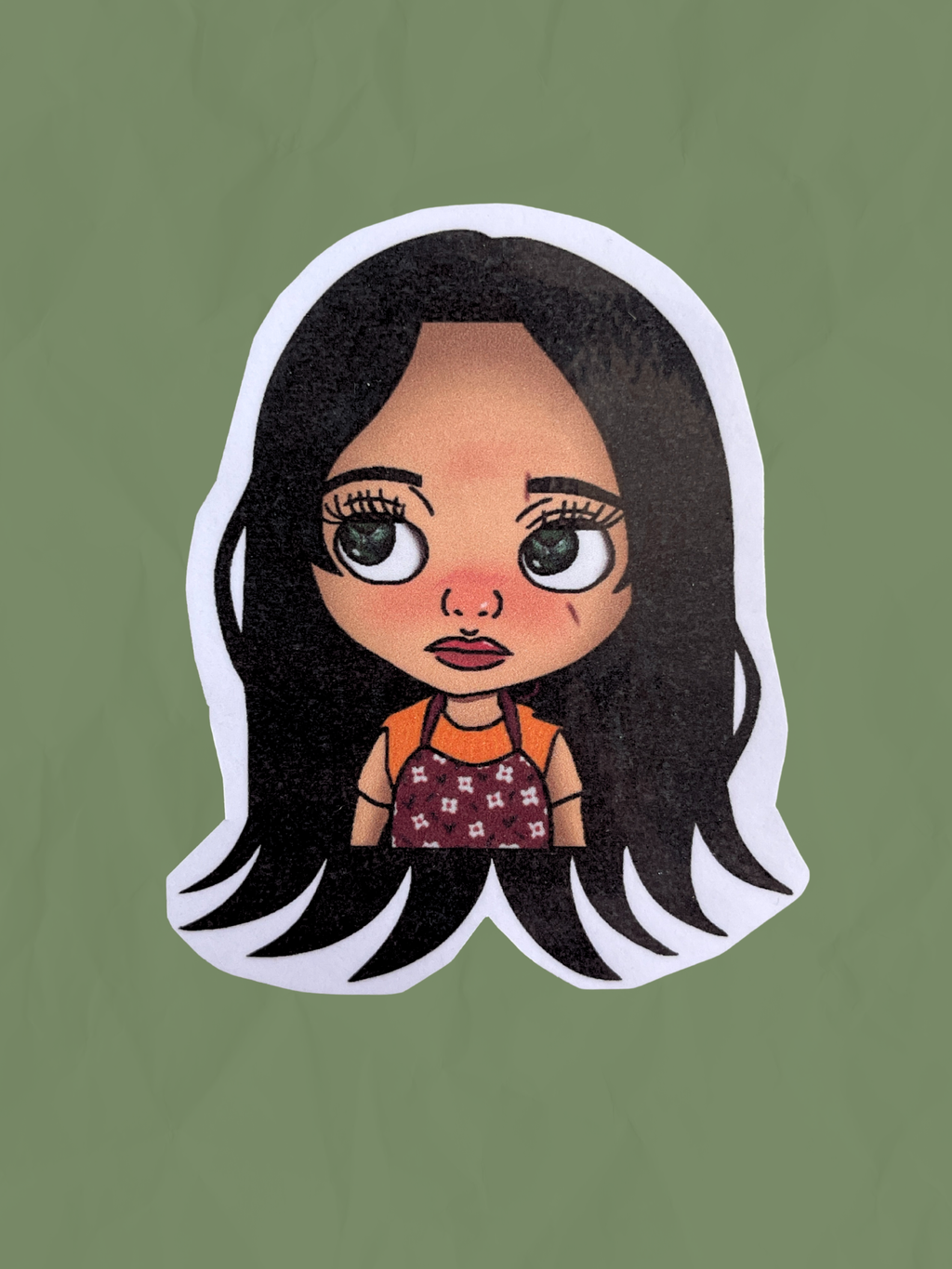 lottie doll sticker set