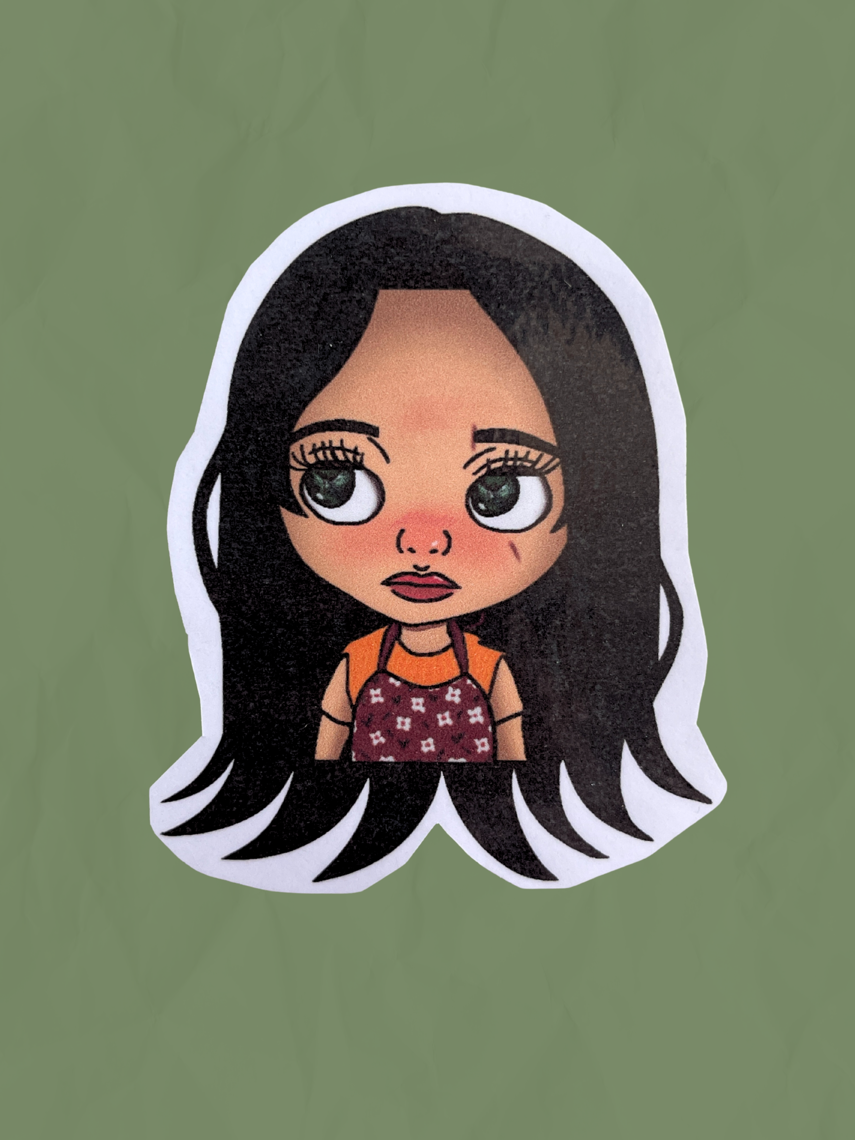 lottie doll sticker set